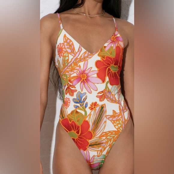 Mara Hoffman Chrishell One Piece - Picture 2 of 4